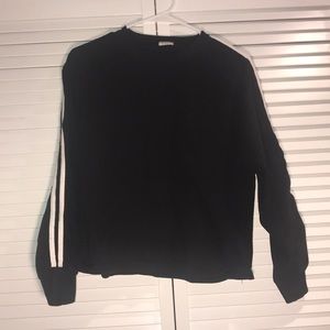 Black And White Brandy Melville Striped Top